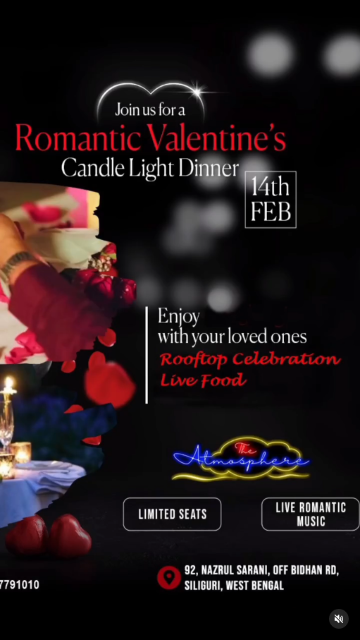 Enjoy with your loved ones Rooftop Celebration
